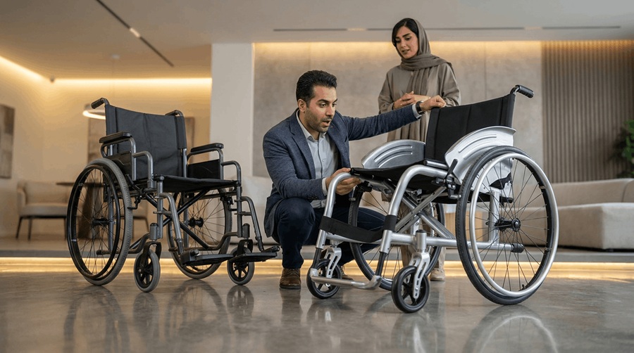 ویلچر استرین یا آلومینومی؟